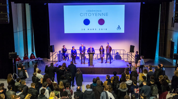 Mise en place d&rsquo;une cérémonie citoyenne à Antony
