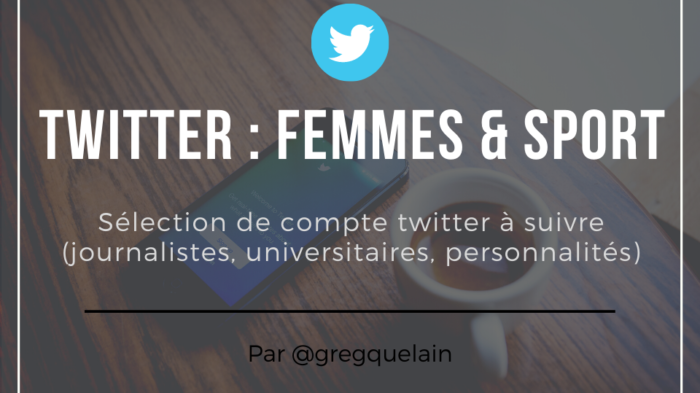 Femmes dans le sport : les comptes twitter à suivre